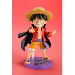 One Piece World Collactable Figures x S.H. Figuarts Monkey D. Luffy Figure 8 cm | 4573102668127