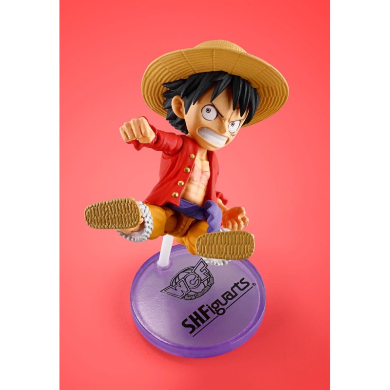 One Piece figurine World Collactable Figures x S.H. Figuarts Monkey D. Luffy 8 cm       | 4573102668127