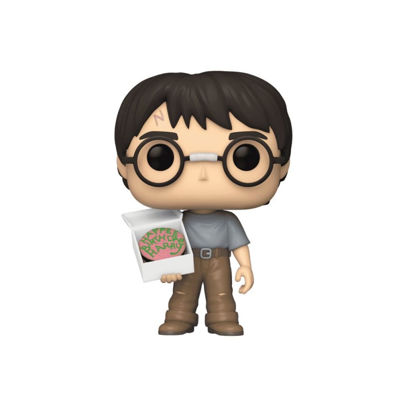 Harry Potter POP! Films Vinyl beeldje Verjaardag Harry met Taart Exclusive Edition 9 cm  | 0889698816953