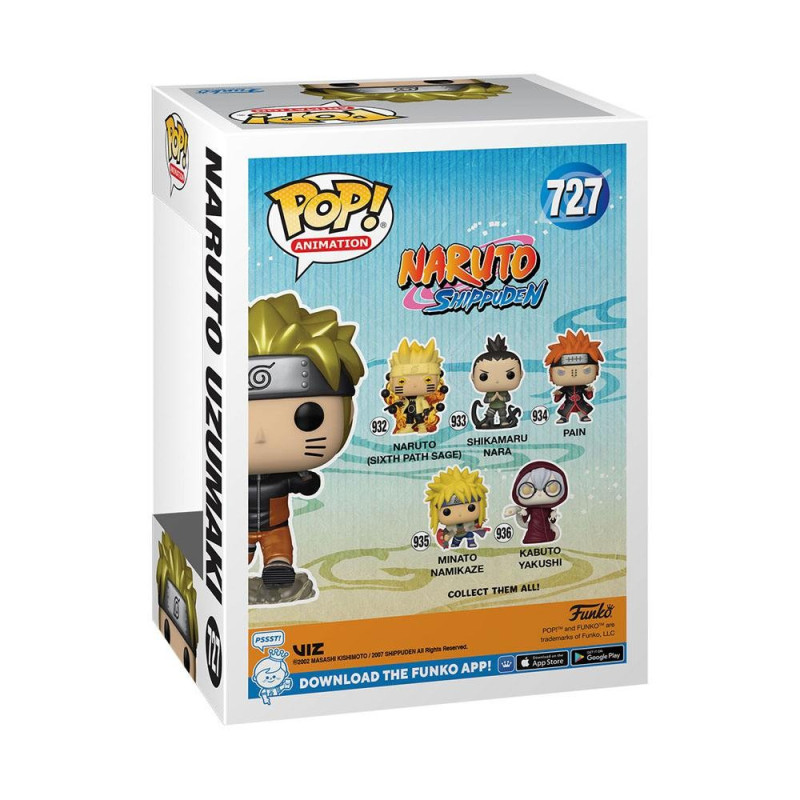 Naruto Funko POP! & Naruto Running Actiefiguur & T-Shirt Set