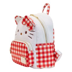 Sanrio by Loungefly Mini Backpack Hello Kitty Gingham Cosplay | 0671803447134