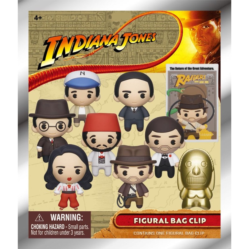 Indiana Jones Display Sleutelhanger Rugzak 3D(24) | 0077764290657