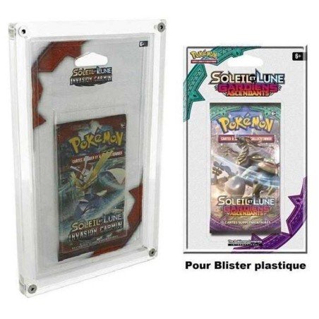 Protection Acrylique pour Blister Pokémon (Grand) | 