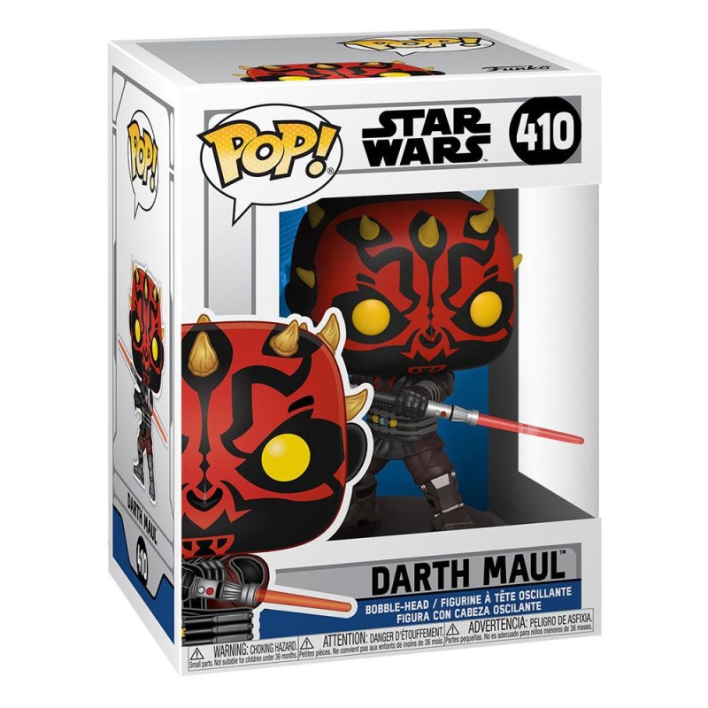 Star Wars: Clone Wars POP! Star Wars Vinyl Figurine Darth Maul 9 cm | 0889698520256