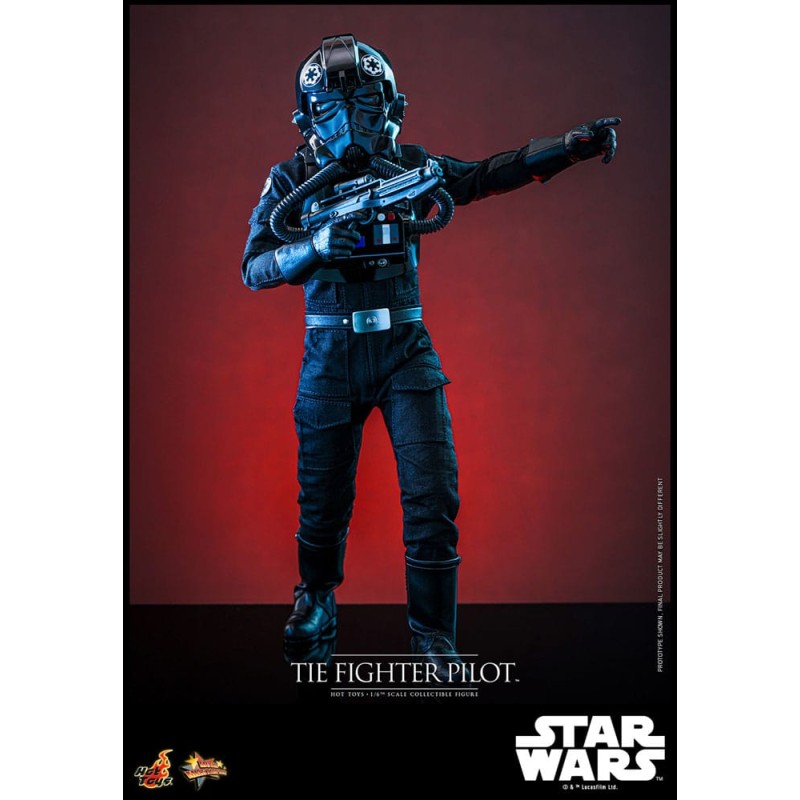 Star Wars Movie Masterpiece 1/6 TIE fighter Piloot figuur 30 cm | 4895228621283