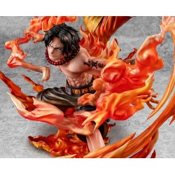 One Piece statuette PVC P.O.P. NEO-Maximum Luffy & Ace Bond between brothers 20th Limited Ver. 25 cm | 4535123716454