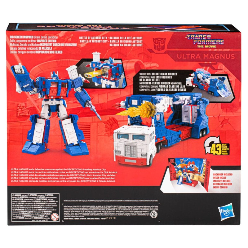 The Transformers: The Movie Generations Studio Series Commander Class Figure 86-21 Ultra Magnus 24 cm | 5010996147394