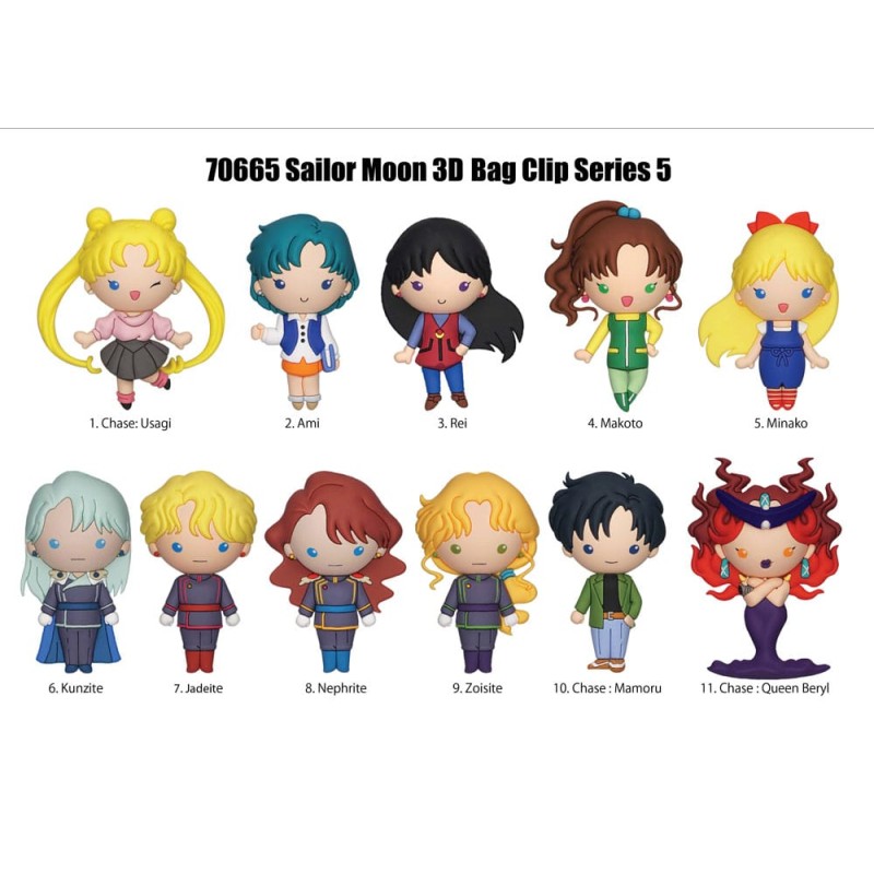 Sailor Moon présentoir porte-clés sac à dos 3D Series 5 (24) | 0077764706653