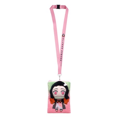 Demon Slayer: Kimetsu no Yaiba Nezuko Deluxe polsbandje met kaarthouder etui | 0077764745560