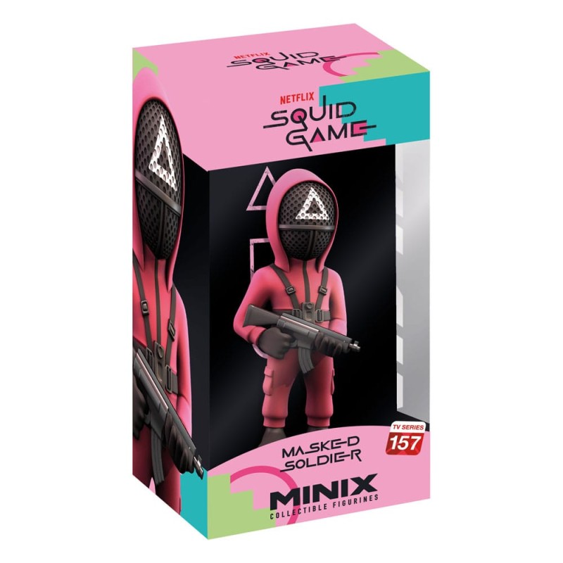 Squid Game Minix Masked Triangle Guard Figure 12 cm       | 8436605116587