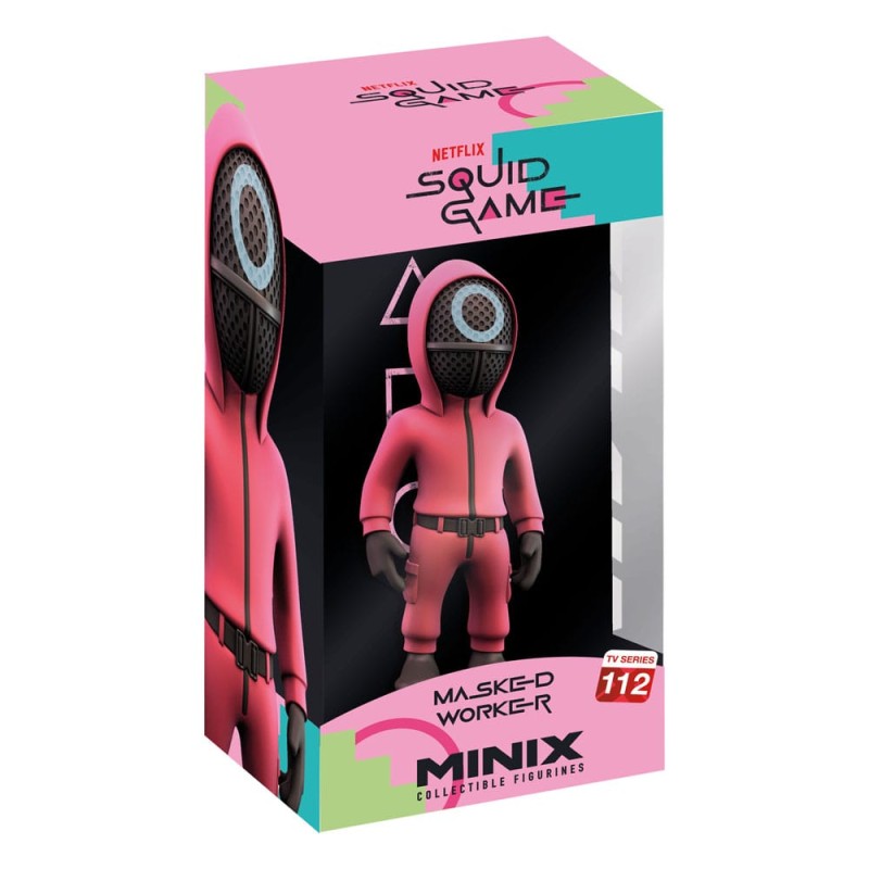 Squid Game Minix Masked Circle Guard Figure 12 cm  | 8436605113746