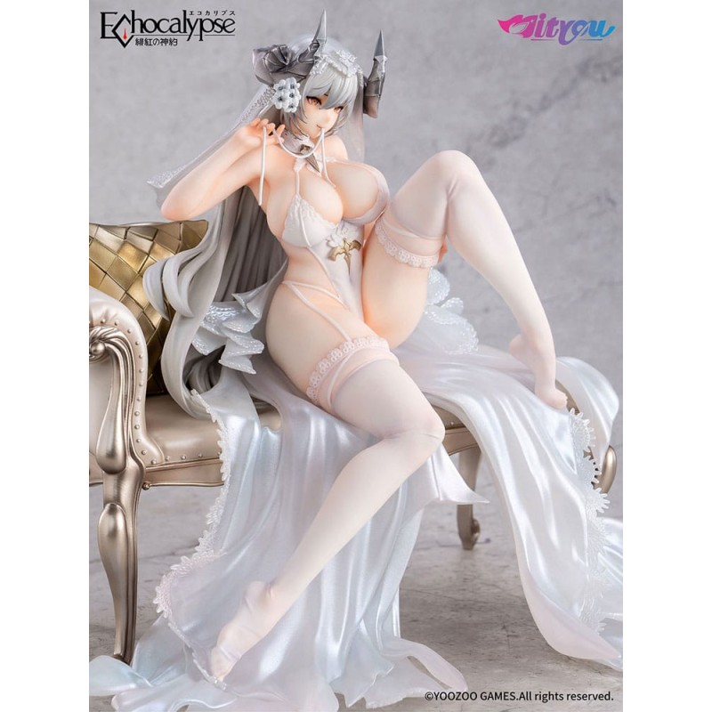 Echocalypse PVC statuette 1/7 Lilith Pure White Pledge Ver. 21 cm         | 6977029700393
