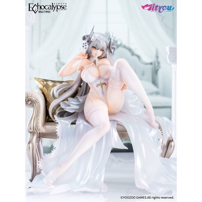 Echocalypse PVC statuette 1/7 Lilith Pure White Pledge Ver. 21 cm         | 6977029700393