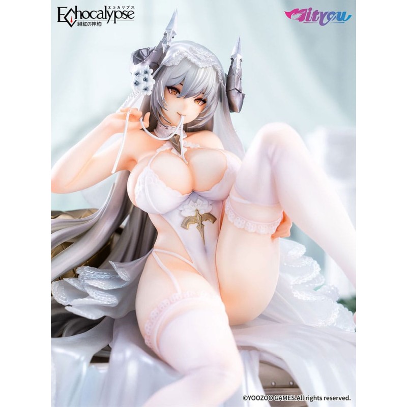 Echocalypse PVC statuette 1/7 Lilith Pure White Pledge Ver. 21 cm         | 6977029700393