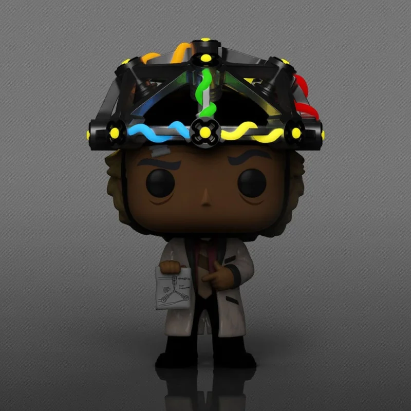 Terug naar de toekomst Funko POP! & Doc met helmbeeldje en T-shirt set | 