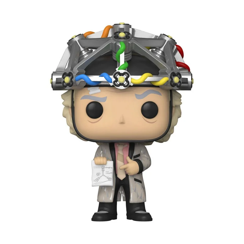 Terug naar de toekomst Funko POP! & Doc met helmbeeldje en T-shirt set | 