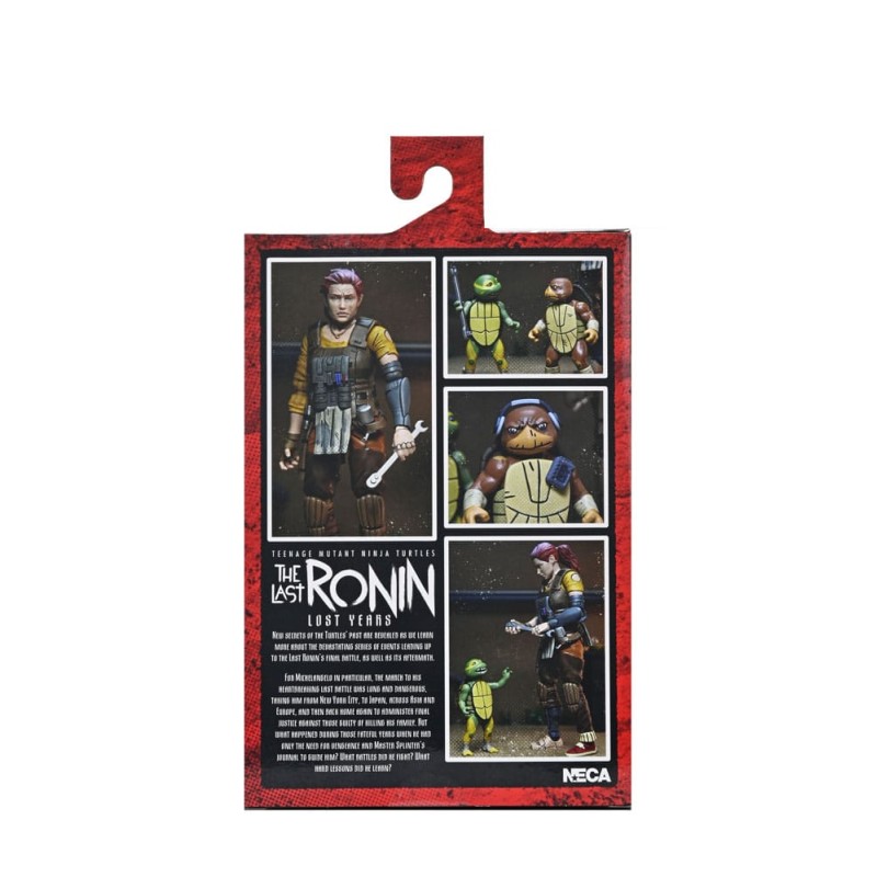 Tortues Ninja (The Last Ronin The Lost Years) figurine Synja Grammy April with Baby Yi & Moja 18 cm  | 0634482544129
