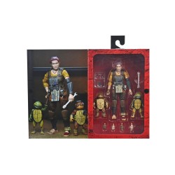 Tortues Ninja (The Last Ronin The Lost Years) figurine Synja Grammy April with Baby Yi & Moja 18 cm  | 0634482544129