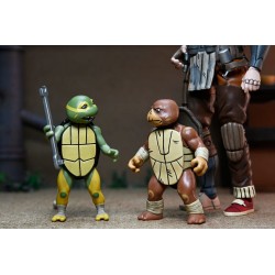 Tortues Ninja (The Last Ronin The Lost Years) figurine Synja Grammy April with Baby Yi & Moja 18 cm  | 0634482544129