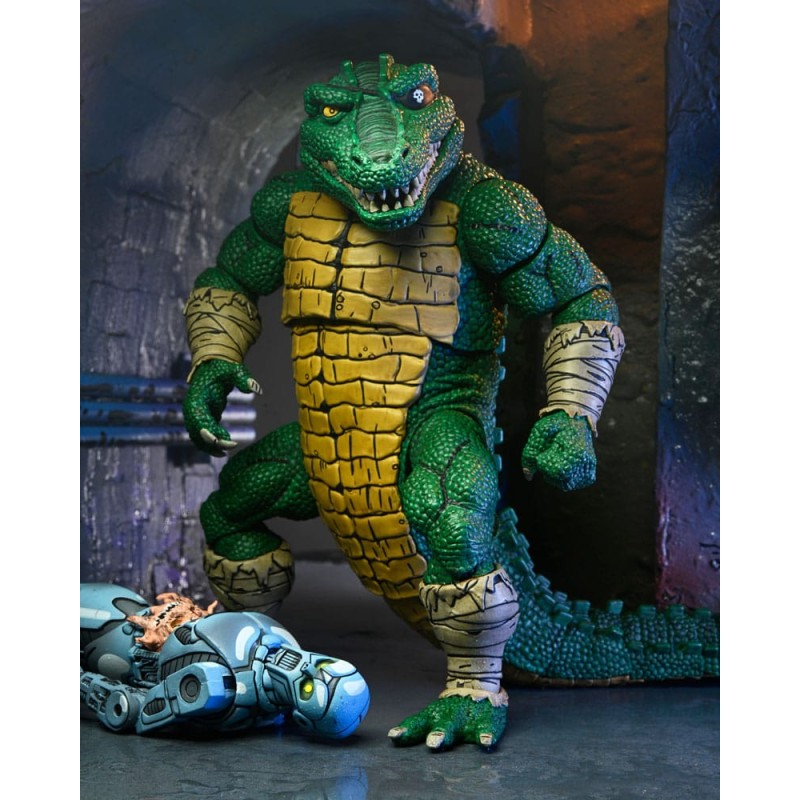 Teenage Mutant Ninja Turtles (Mirage Comics) Leatherhead Figuur 21 cm | 0634482544303