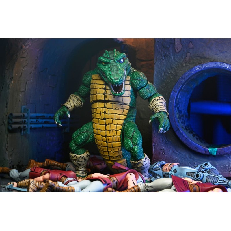 Teenage Mutant Ninja Turtles (Mirage Comics) Leatherhead Figuur 21 cm | 0634482544303