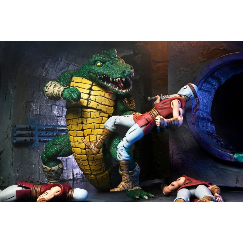 Teenage Mutant Ninja Turtles (Mirage Comics) Leatherhead Figuur 21 cm | 0634482544303