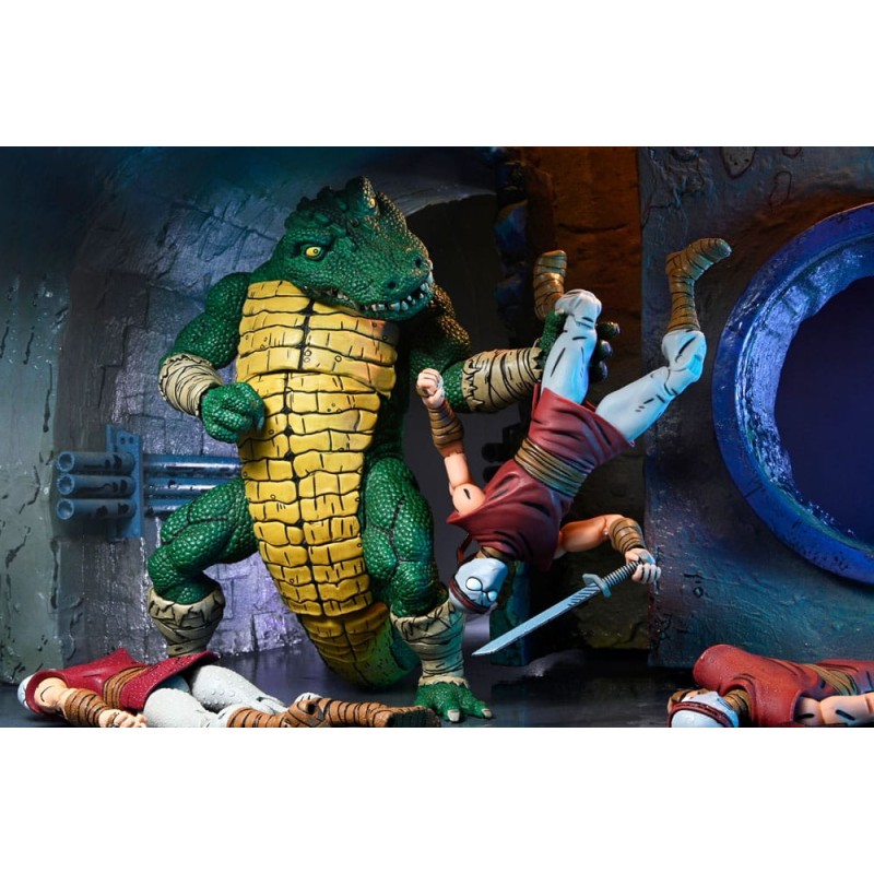 Teenage Mutant Ninja Turtles (Mirage Comics) Leatherhead Figuur 21 cm | 0634482544303
