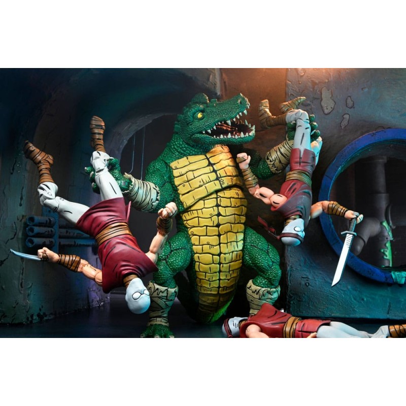 Teenage Mutant Ninja Turtles (Mirage Comics) Leatherhead Figuur 21 cm | 0634482544303