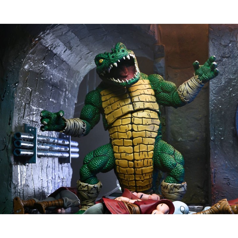 Teenage Mutant Ninja Turtles (Mirage Comics) Leatherhead Figuur 21 cm | 0634482544303