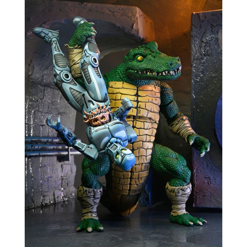 Teenage Mutant Ninja Turtles (Mirage Comics) Leatherhead Figuur 21 cm | 0634482544303