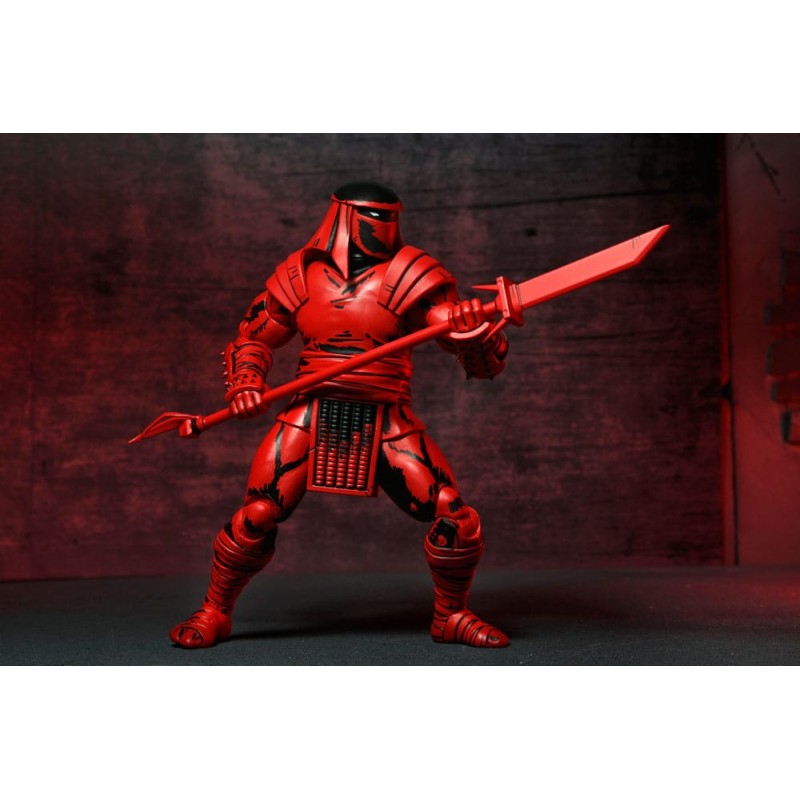 Teenage Mutant Ninja Turtles (Mirage Comics) Rood en zwart Foot Enforcer Figuur 18 cm | 0634482544976