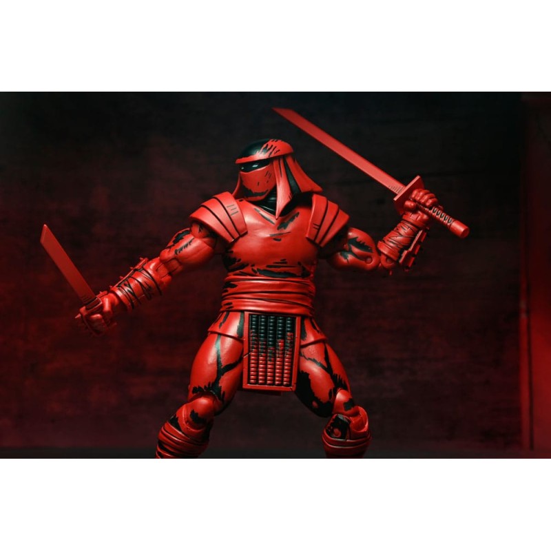 Teenage Mutant Ninja Turtles (Mirage Comics) Rood en zwart Foot Enforcer Figuur 18 cm | 0634482544976