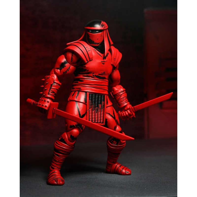 Teenage Mutant Ninja Turtles (Mirage Comics) Rood en zwart Foot Enforcer Figuur 18 cm | 0634482544976