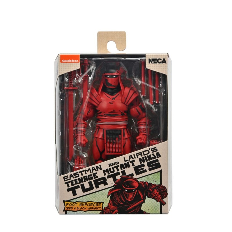 Teenage Mutant Ninja Turtles (Mirage Comics) Rood en zwart Foot Enforcer Figuur 18 cm | 0634482544976