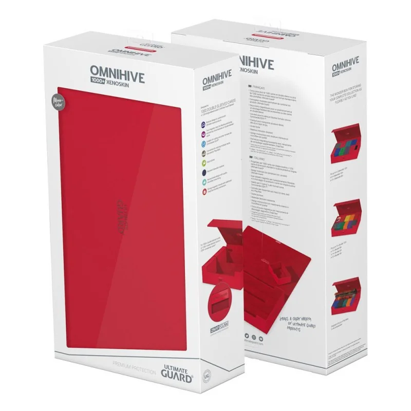 Ultimate Guard Omnihive 1000+ XenoSkin Red | 4056133023443