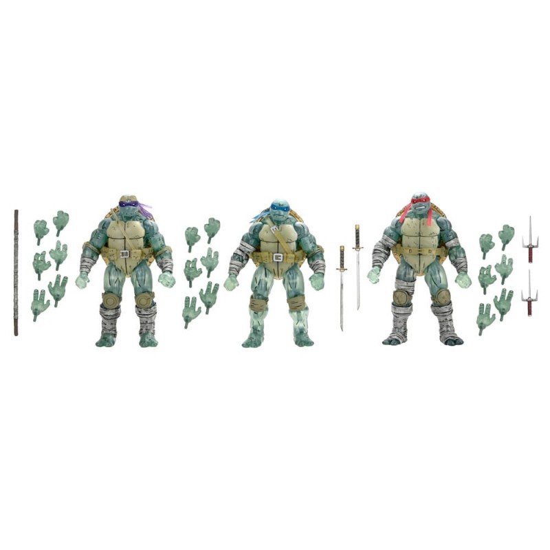 Teenage Mutant Ninja Turtles (The Last Ronin) 3-Pack Ghost Brothers 18 cm Figuren | 0634482545232