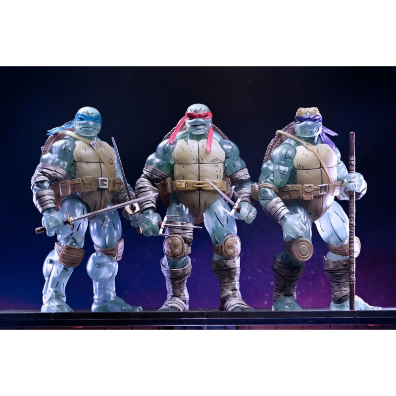 Teenage Mutant Ninja Turtles (The Last Ronin) 3-Pack Ghost Brothers 18 cm Figuren | 0634482545232