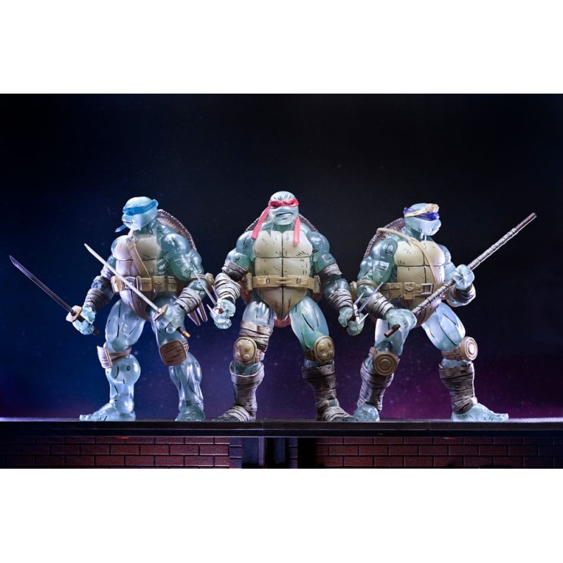 Teenage Mutant Ninja Turtles (The Last Ronin) 3-Pack Ghost Brothers 18 cm Figuren | 0634482545232