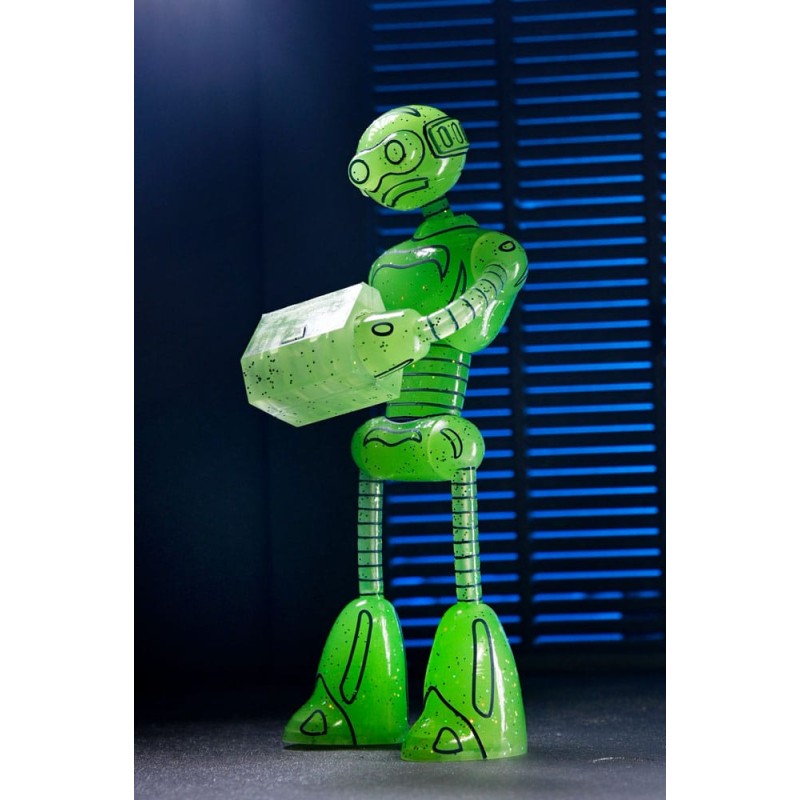 Teenage Mutant Ninja Turtles (Mirage Comics) Transmat Fugitoid GID Figure 18 cm | 0634482545447