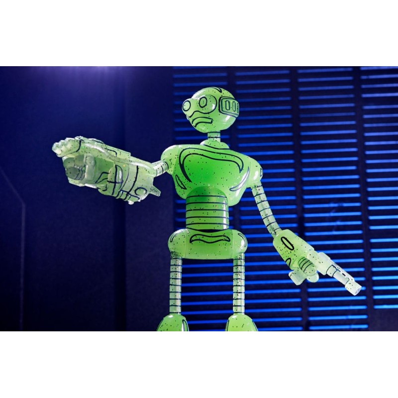 Teenage Mutant Ninja Turtles (Mirage Comics) Transmat Fugitoid GID Figure 18 cm | 0634482545447