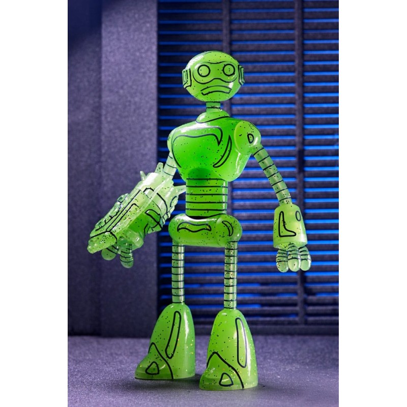 Teenage Mutant Ninja Turtles (Mirage Comics) Transmat Fugitoid GID Figure 18 cm | 0634482545447