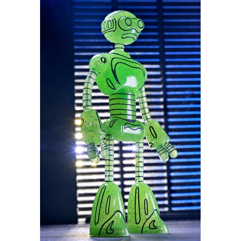 Teenage Mutant Ninja Turtles (Mirage Comics) Transmat Fugitoid GID Figure 18 cm | 0634482545447