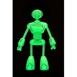 Teenage Mutant Ninja Turtles (Mirage Comics) Transmat Fugitoid GID Figure 18 cm | 0634482545447