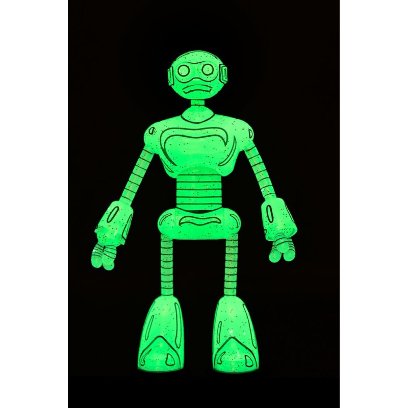 Teenage Mutant Ninja Turtles (Mirage Comics) Transmat Fugitoid GID Figure 18 cm | 0634482545447