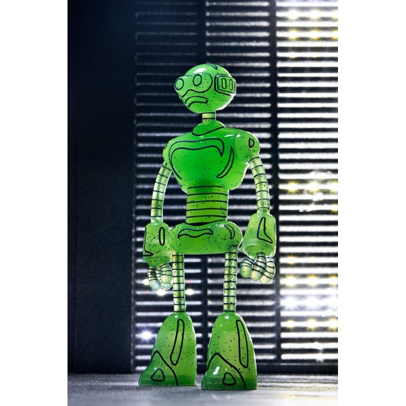 Teenage Mutant Ninja Turtles (Mirage Comics) Transmat Fugitoid GID Figure 18 cm | 0634482545447