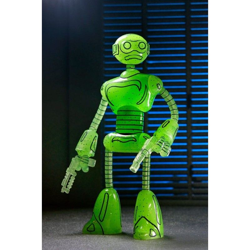 Teenage Mutant Ninja Turtles (Mirage Comics) Transmat Fugitoid GID Figure 18 cm | 0634482545447