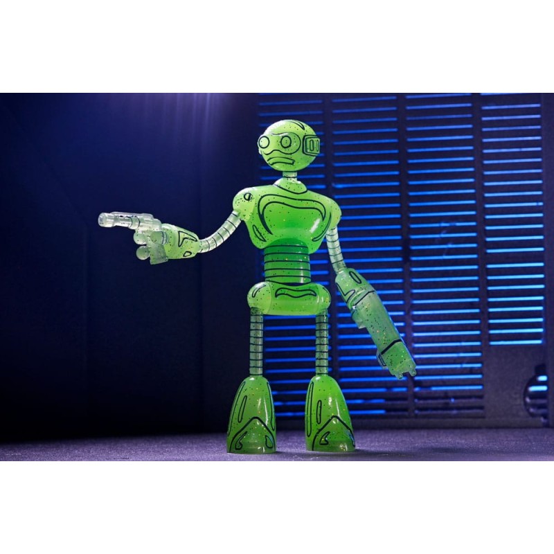 Teenage Mutant Ninja Turtles (Mirage Comics) Transmat Fugitoid GID Figure 18 cm | 0634482545447
