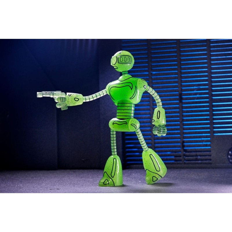 Teenage Mutant Ninja Turtles (Mirage Comics) Transmat Fugitoid GID Figure 18 cm | 0634482545447