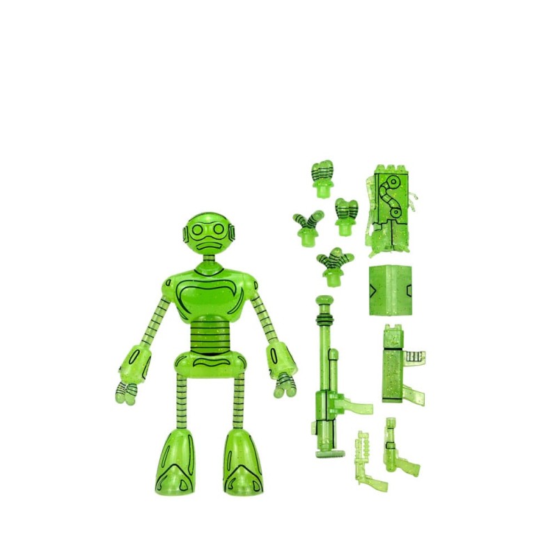 Teenage Mutant Ninja Turtles (Mirage Comics) Transmat Fugitoid GID Figure 18 cm | 0634482545447