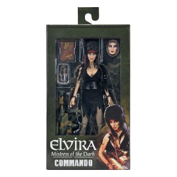 Elvira, Meesteres van de Duisternis Gekleed Commando Elvira 20 cm Figuur         | 0634482560785